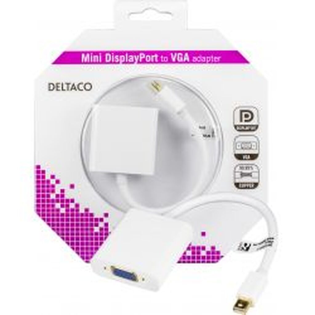 DELTACO DP-VGA4-K