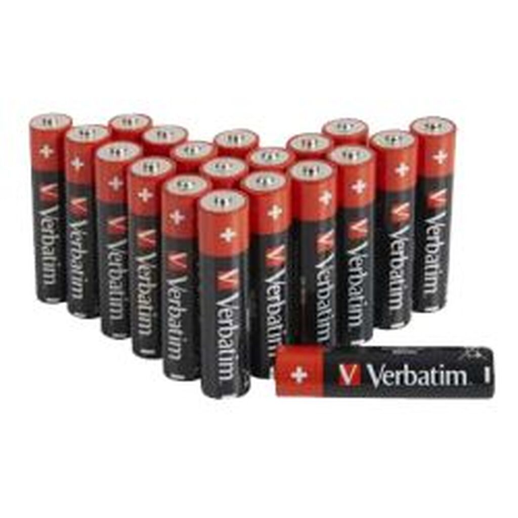 Verbatim Alkaline Battery Aaa 20 Pack