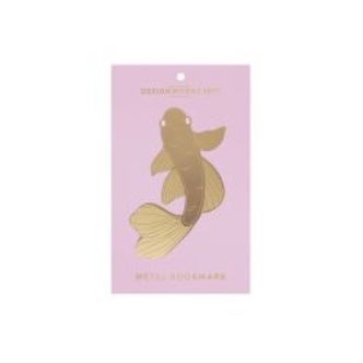 Designworks Ink Metal Bookmark Koi Fish - Bogmærke