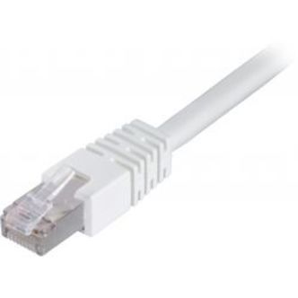 Deltaco F/utp Cat6 Patch Cable, Lszh, 20m, White