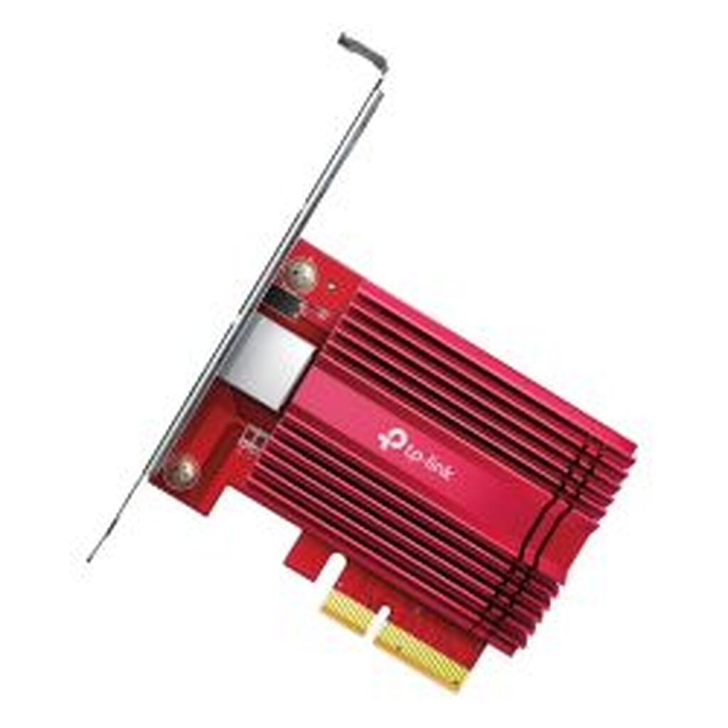 Tplink Tx401 10 Gigabit Pci Express Network Adapter, Red