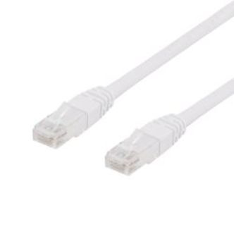 Deltaco U/utp Cat6 Patch Cable 7m, White