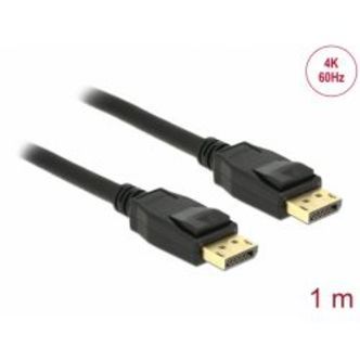Delock Cable Displayport 1.2 Male > Displayport Male 4k 1 M