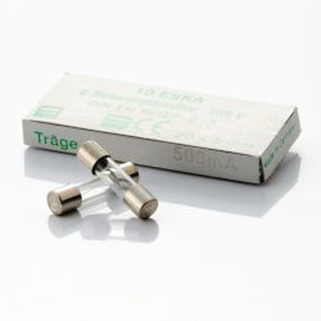 Nordicquality Glas Sikring - Slow, 0,5a