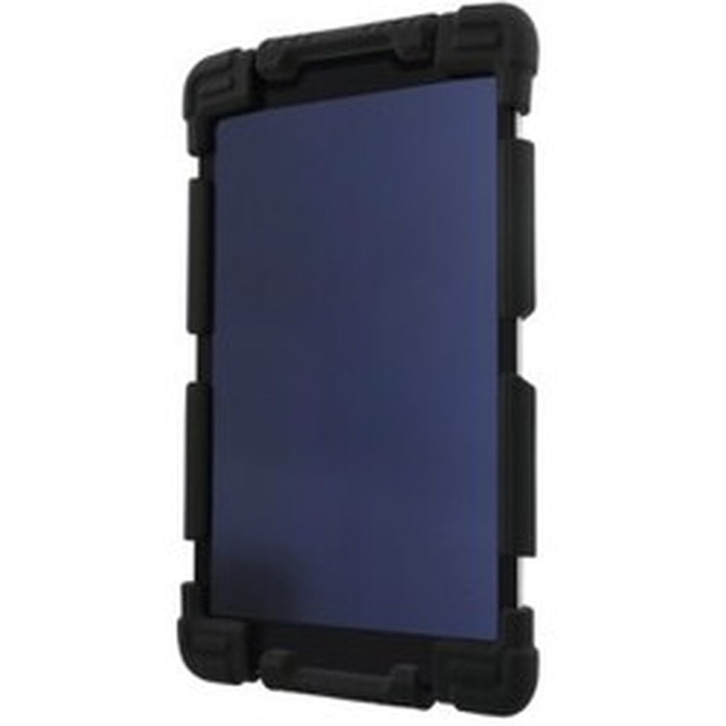 Cover silicon 7-8 Tablets, Stand, Black - Tabletcover