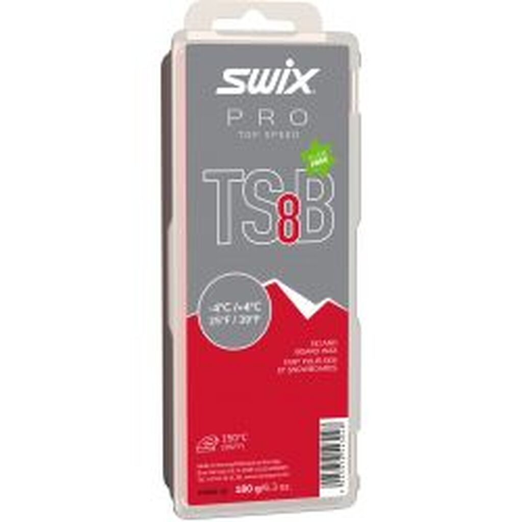 Swix Ts8 Black, -4c/+4c, 180g - Skiudstyr