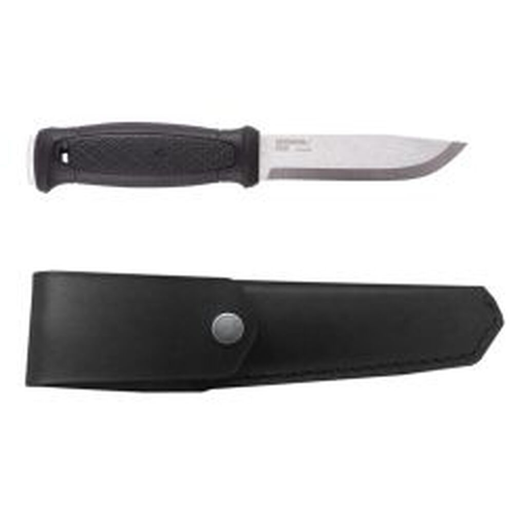 Morakniv Garberg with Leather Sheath (S)  -  Black
