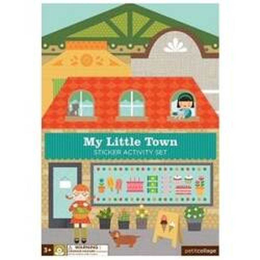 Sticker Activity Set Town