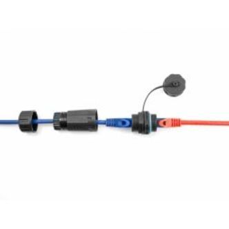 Delock Cable Connector Rj45 Jack To Rj45 Jack Cat.6a Waterproof