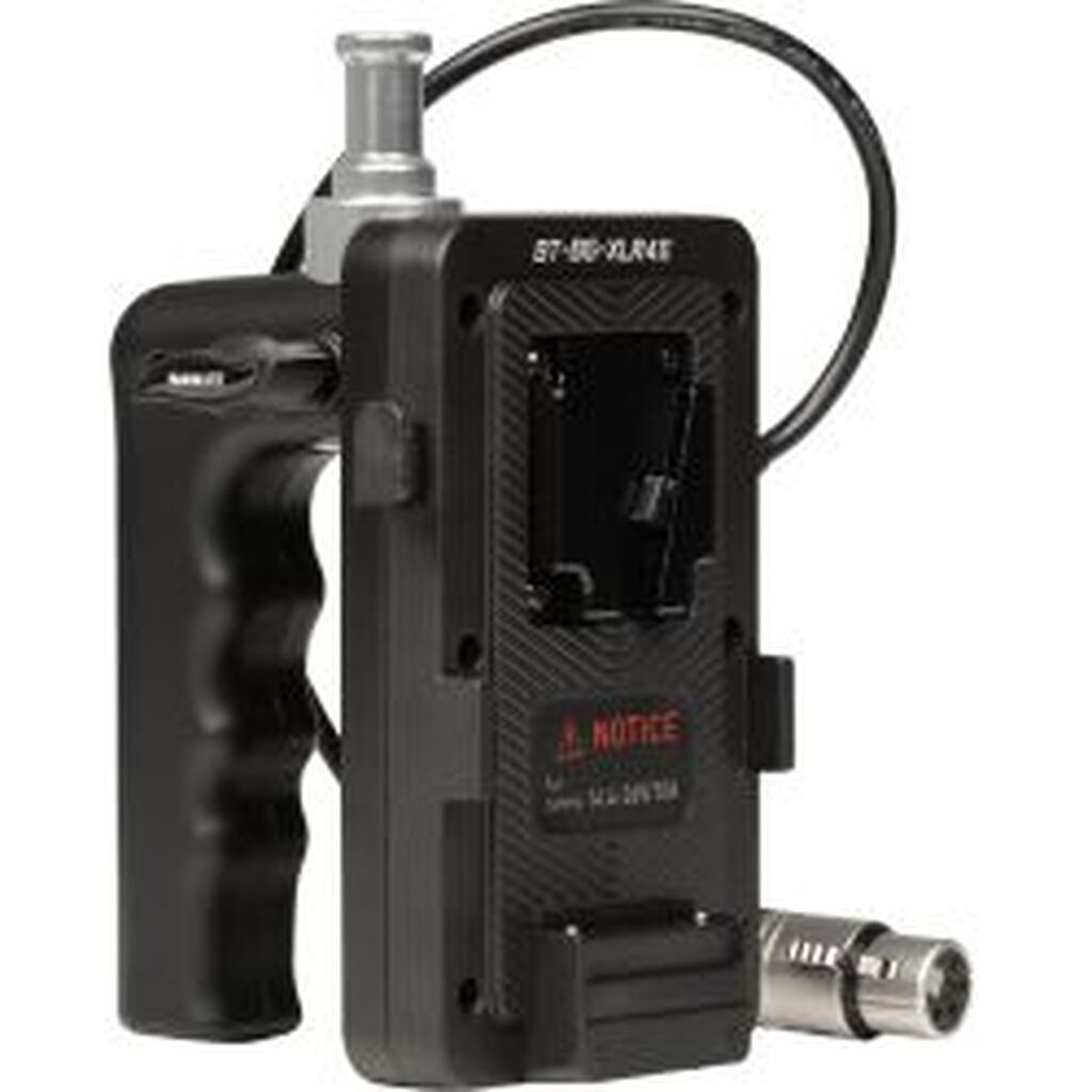 Nanlite V-Mount Battery Grip with 4-Pin XLR Connector