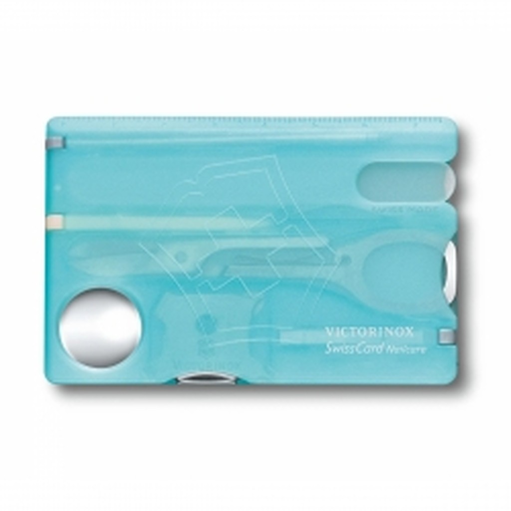 Victorinox Swisscard Nailcare, Ice-blue Tran - Multitool