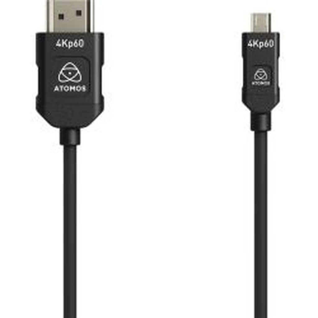 Atomos 4K60p HDMI Silicon Cable ? Mini HDMI to Full-HDMI 45cm