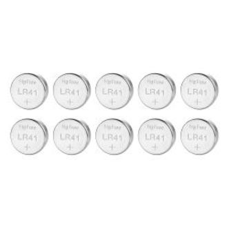 Deltaco Ultimate Alkaline, 1.5v, Lr41 Button Cell, 10-pack Bulk