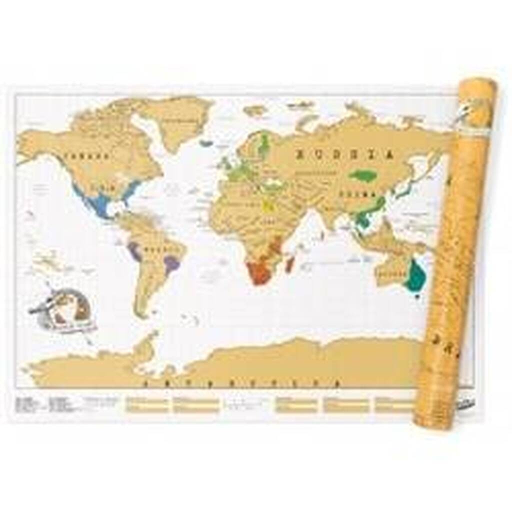 Scratch Map World