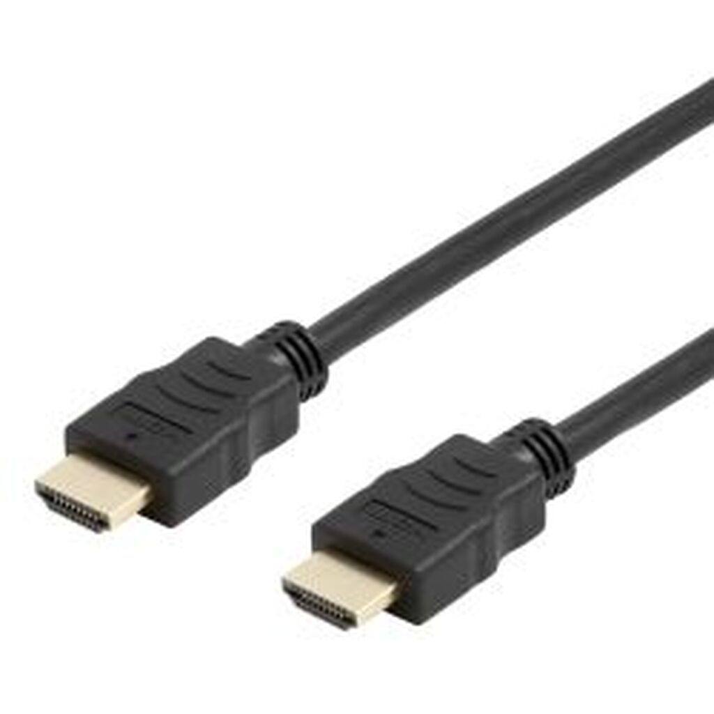 Deltaco Flexible Hdmi Cable, 4k Ultrahd At 60hz, 3m, Black