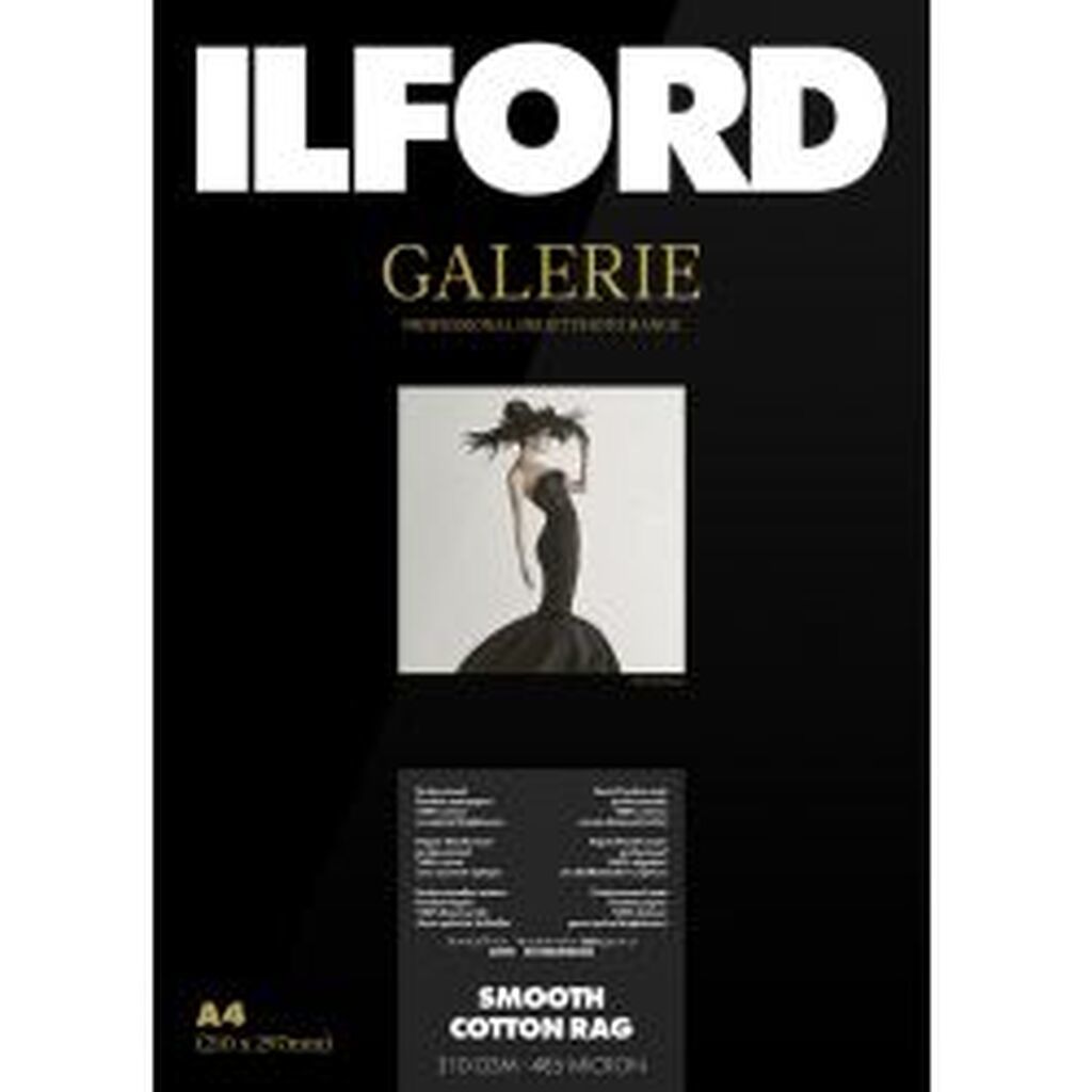 Ilford Galerie Smooth Cotton Rag 310g 10x15cm 50 sheets