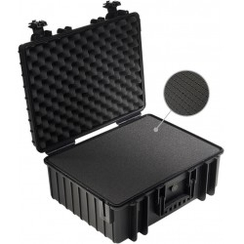 B&W Outdoor Cases BW OUTDOOR CASES TYPE 6000 BLK SI (PRE-CUT FOAM) - Kuffert