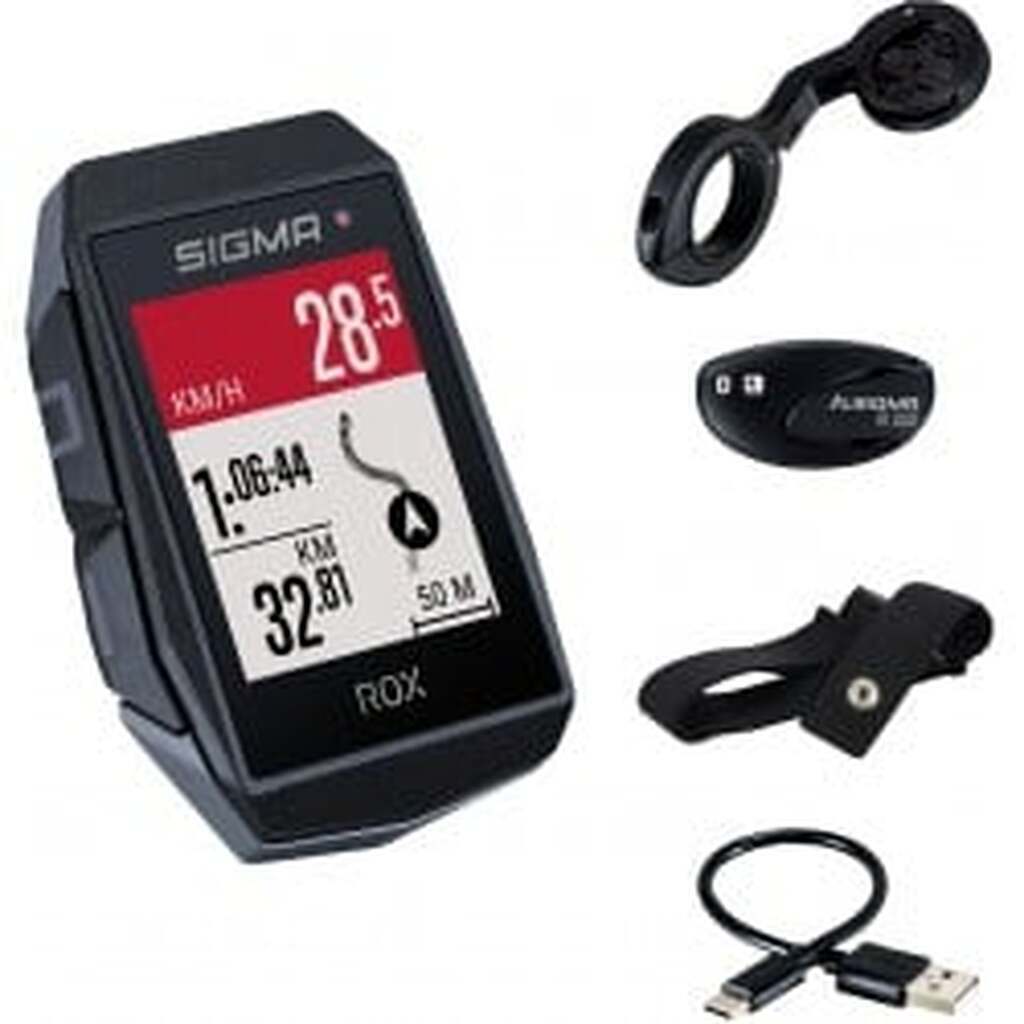 Computer Rox 11.1 Evo Black Hr Kit - Cykelcomputer