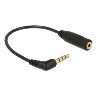 Delock Audio Cable Stereo Jack 3.5mm 4 Pin Ma&gt;jack 2.5mm 3 Pin Fe