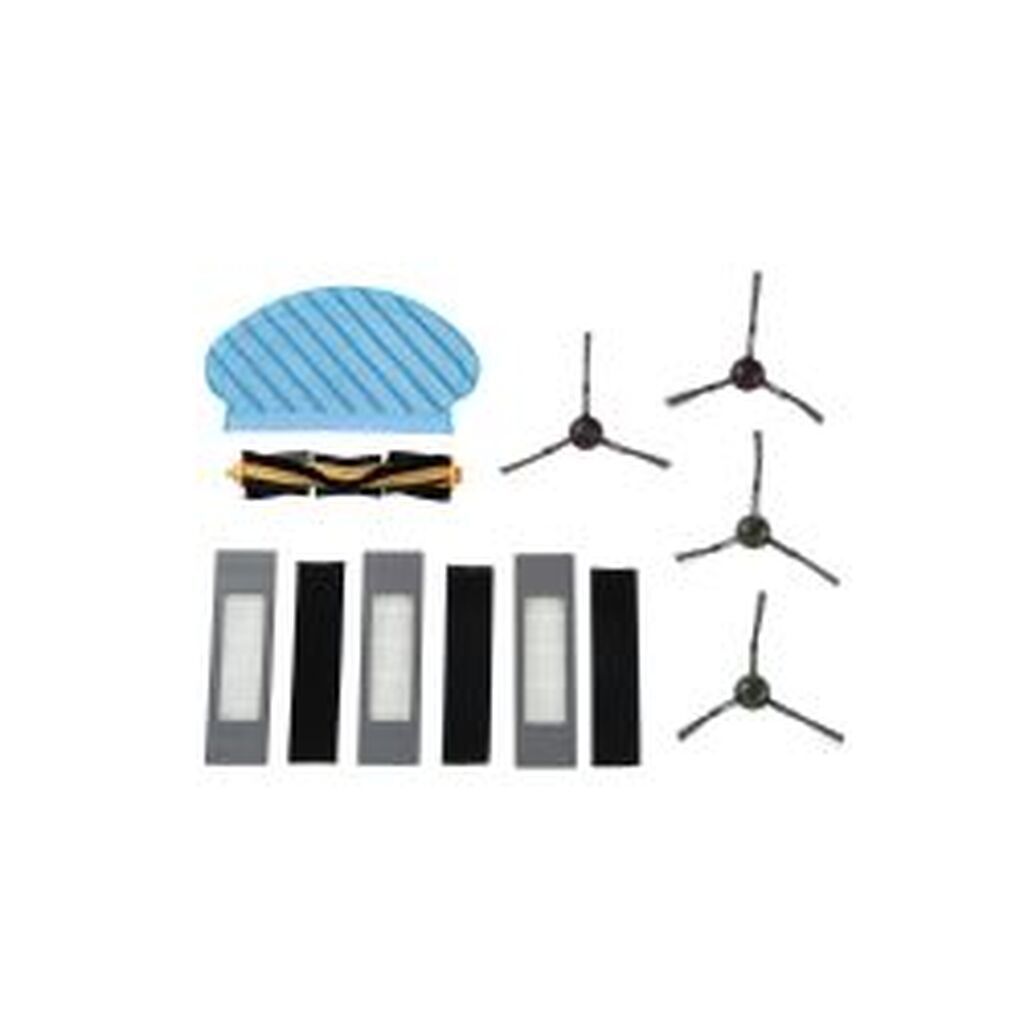 NQ Nordicquality 12 Pcs Kit Ecovacs Ozmo 920/950/t5/t8/t9 - Diverse