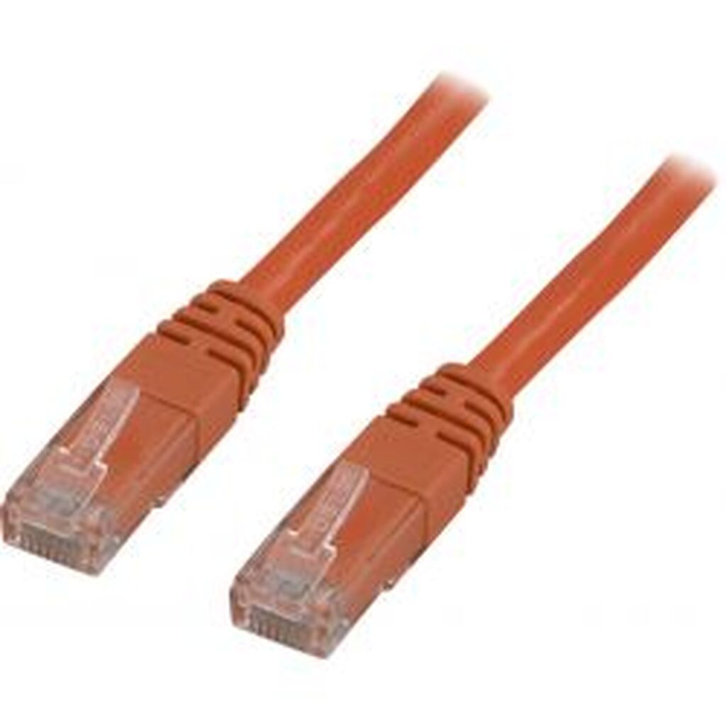 Deltaco U/utp Cat6 Patch Cable, Lszh, 1.5m, Orange