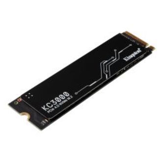 Kingston Skc3000s/512g, Kc3000 Pcie 4.0 Nvme M.2 Ssd, 512gb, Black