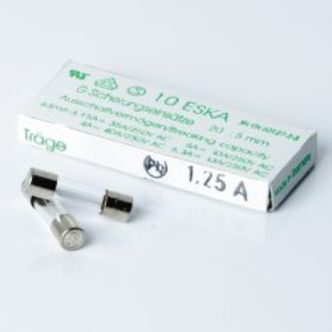 Nordicquality Glas Sikring - Slow, 1,25a