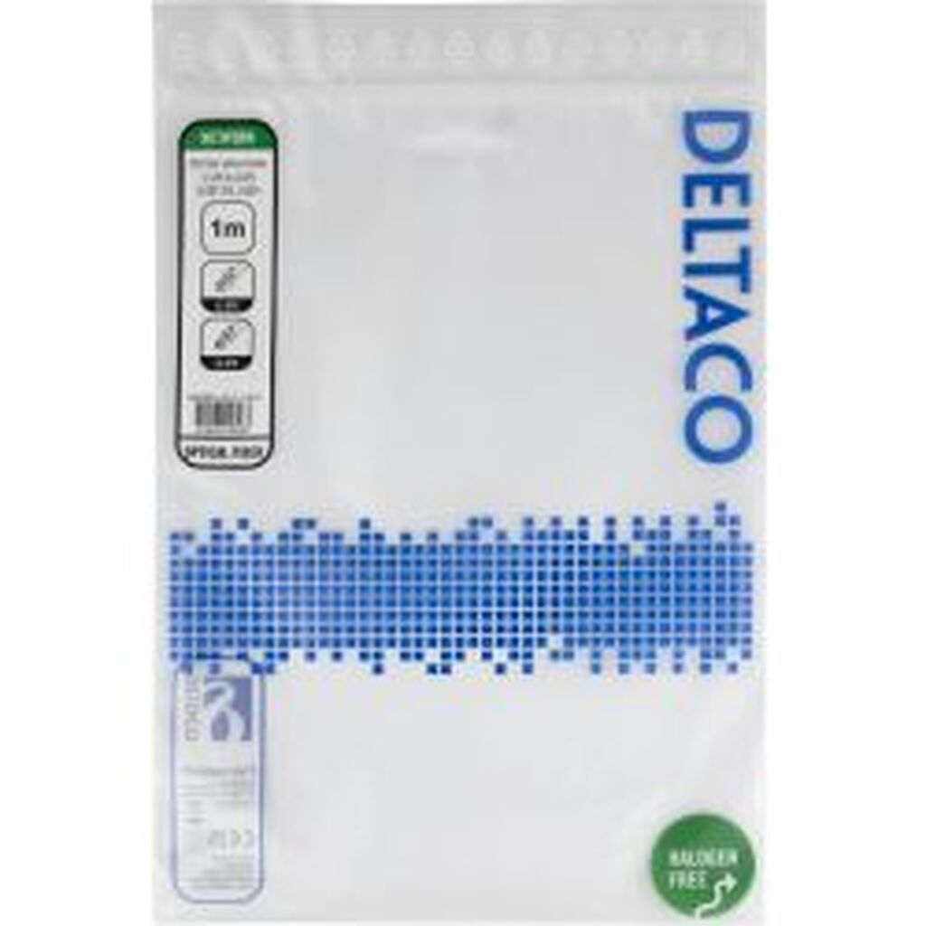 Deltaco Os2 Fiber Cable, Lc - Lc, Simplex, Upc/apc, 1,0m