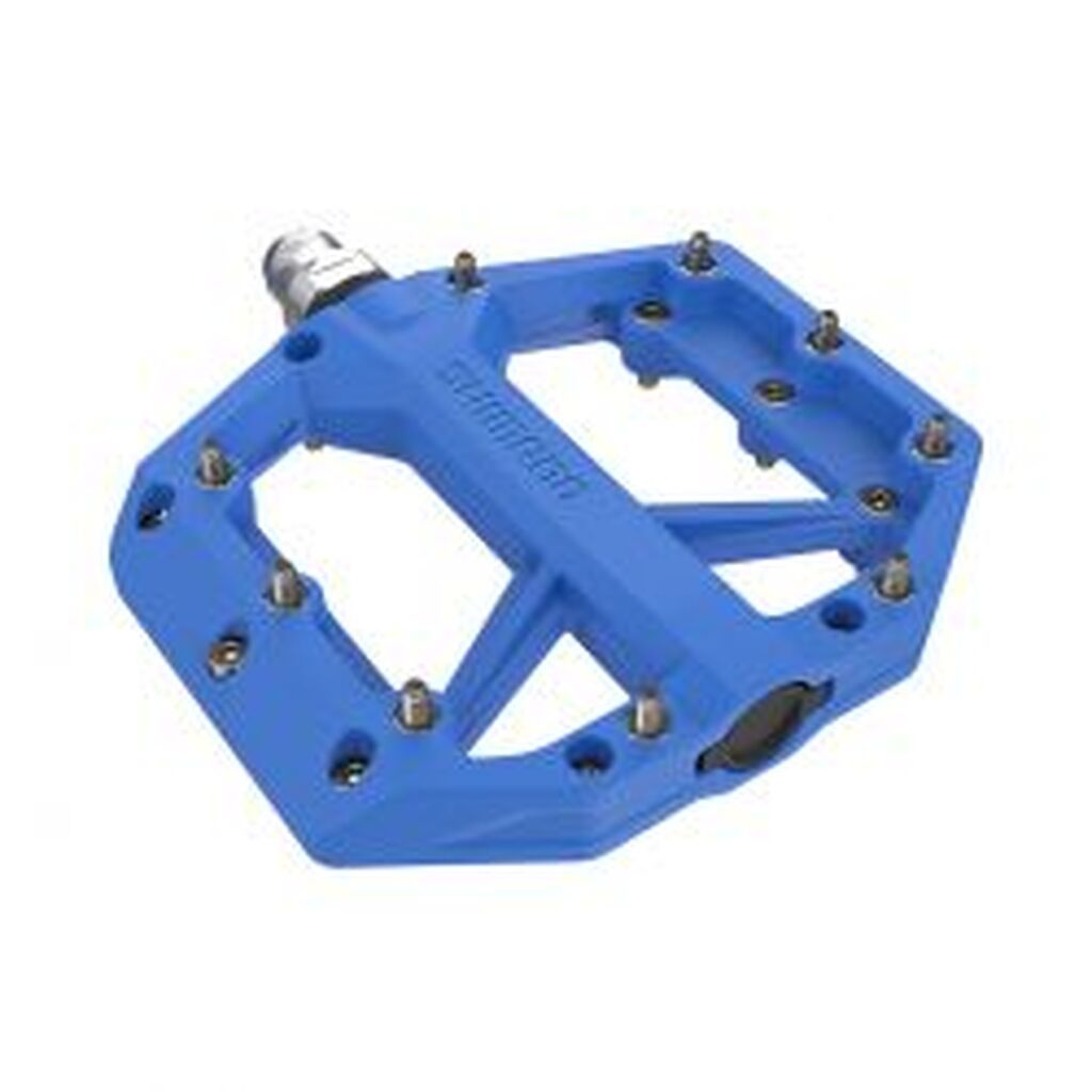 Shimano Pedal Flat For Bmx/dh Pd-gr400 Blue - Cykelpedal