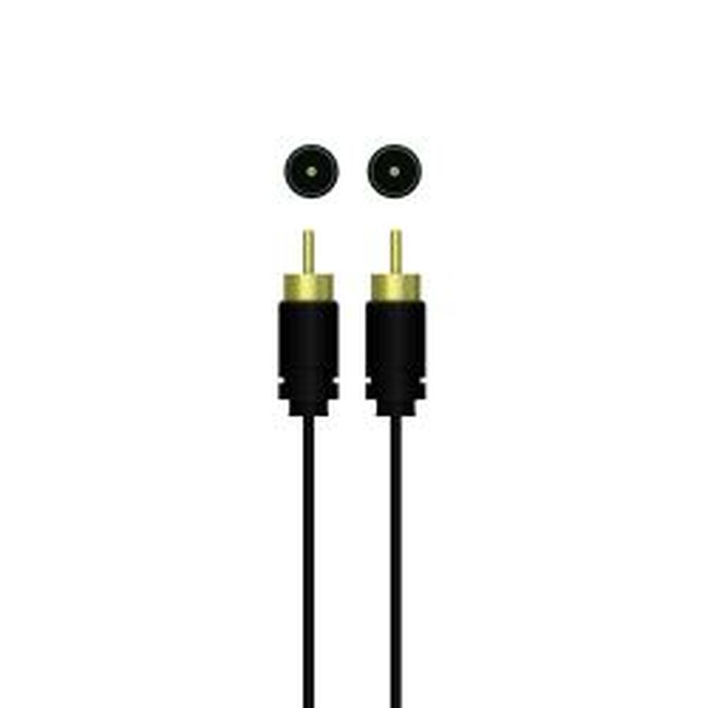 Qnect Digital Coax Subwoofer Cable, 1.5m