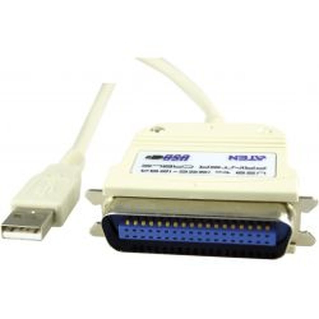 Aten Usb To Parallel Adapter Cen36, For Printers