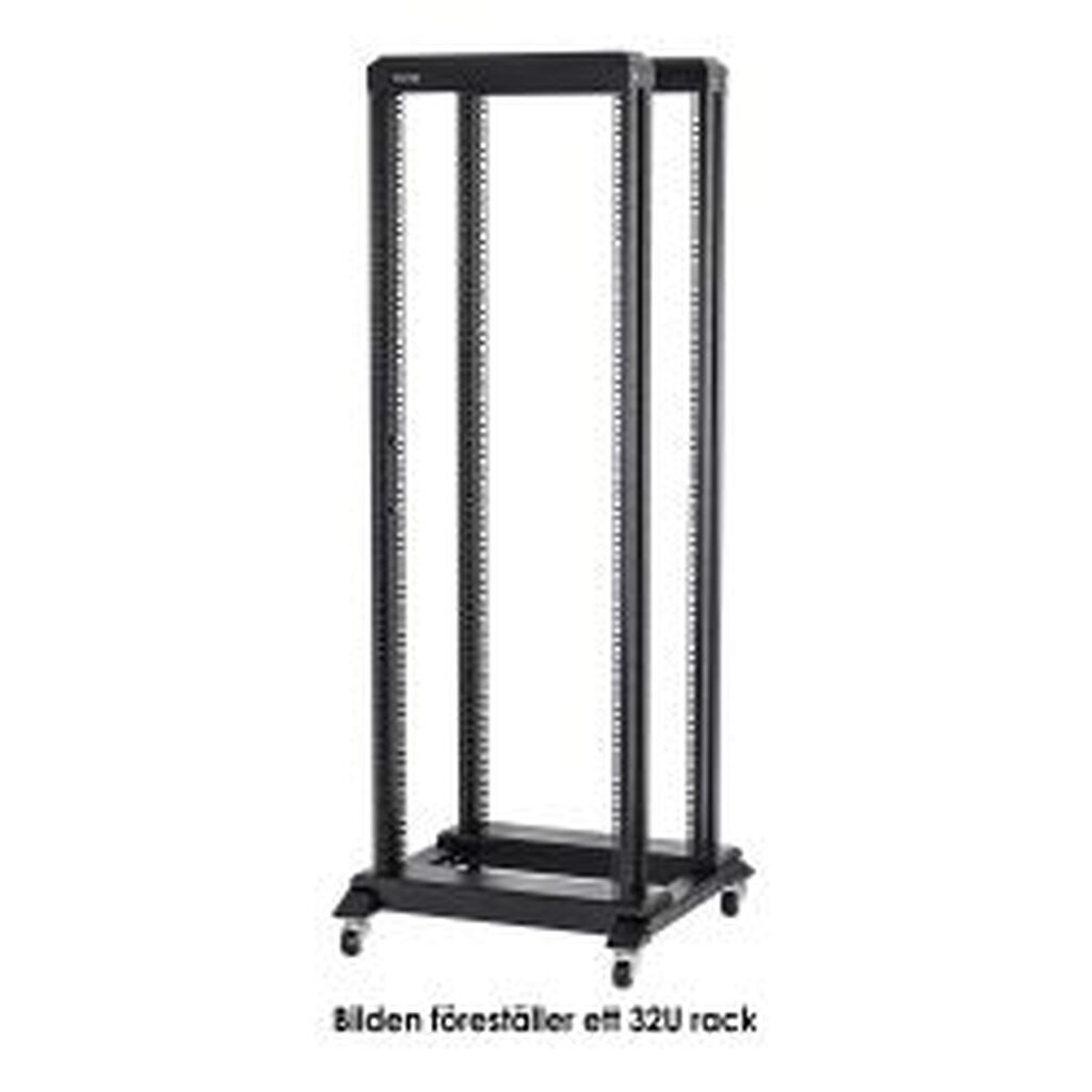 Toten 19 Floor Stand On Wheels, 42u, 600x600mm, Unmounted, Black - Tilbehør til computer