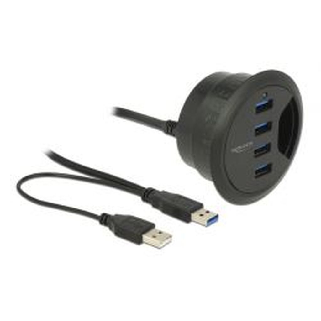 Delock In-desk Hub 4 Port Usb 3.0