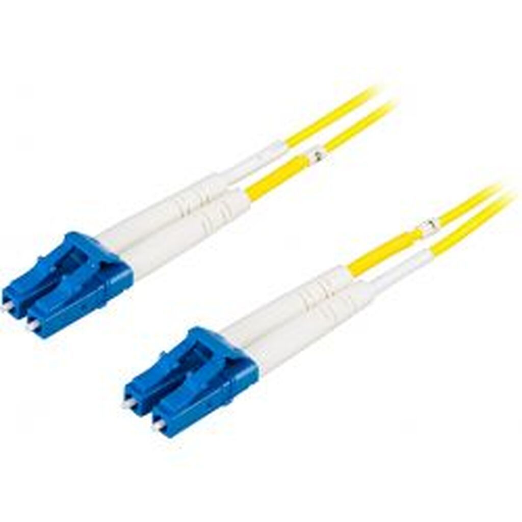 Deltaco Os2 Fiber Cable, Lc - Lc, Duplex, Singlemode, 3m