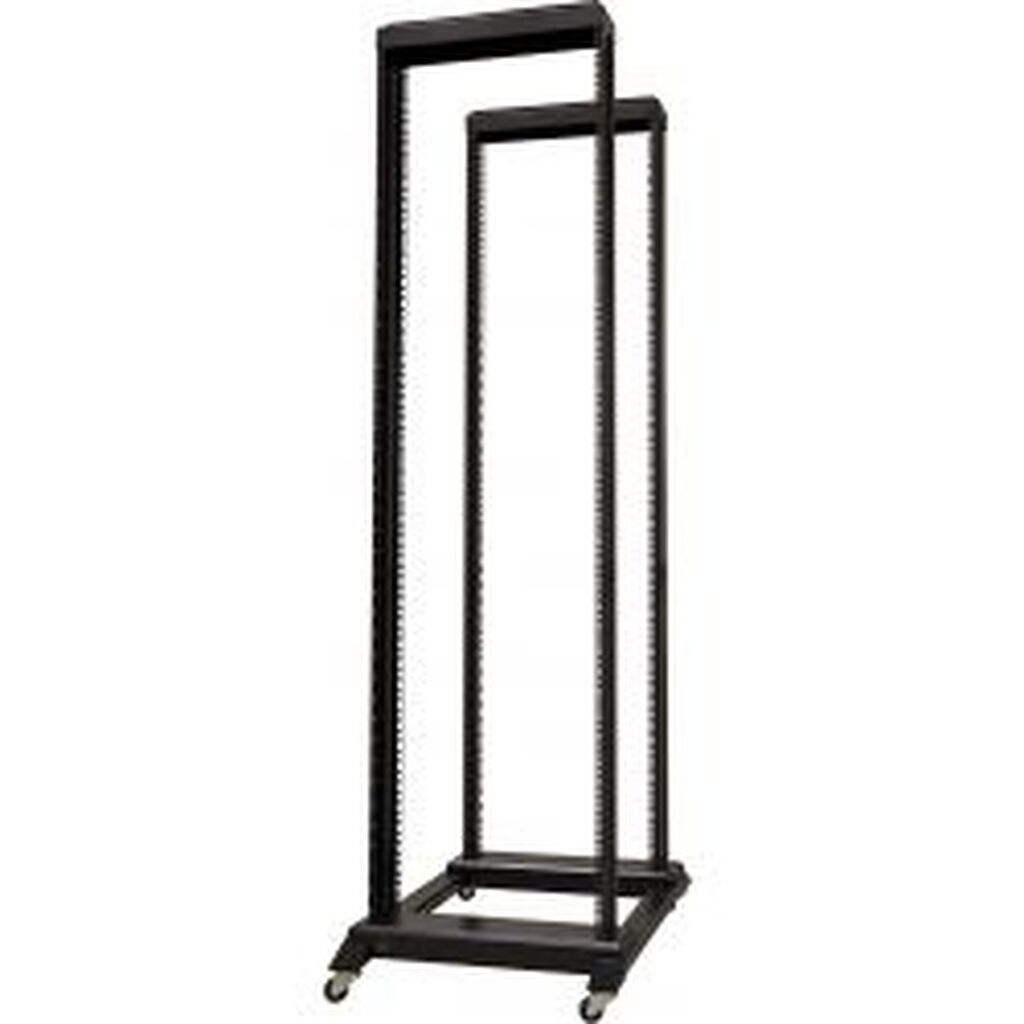 Toten 19 Floor Stand On Wheels, 42u, 600x800mm, Unmounted, Black