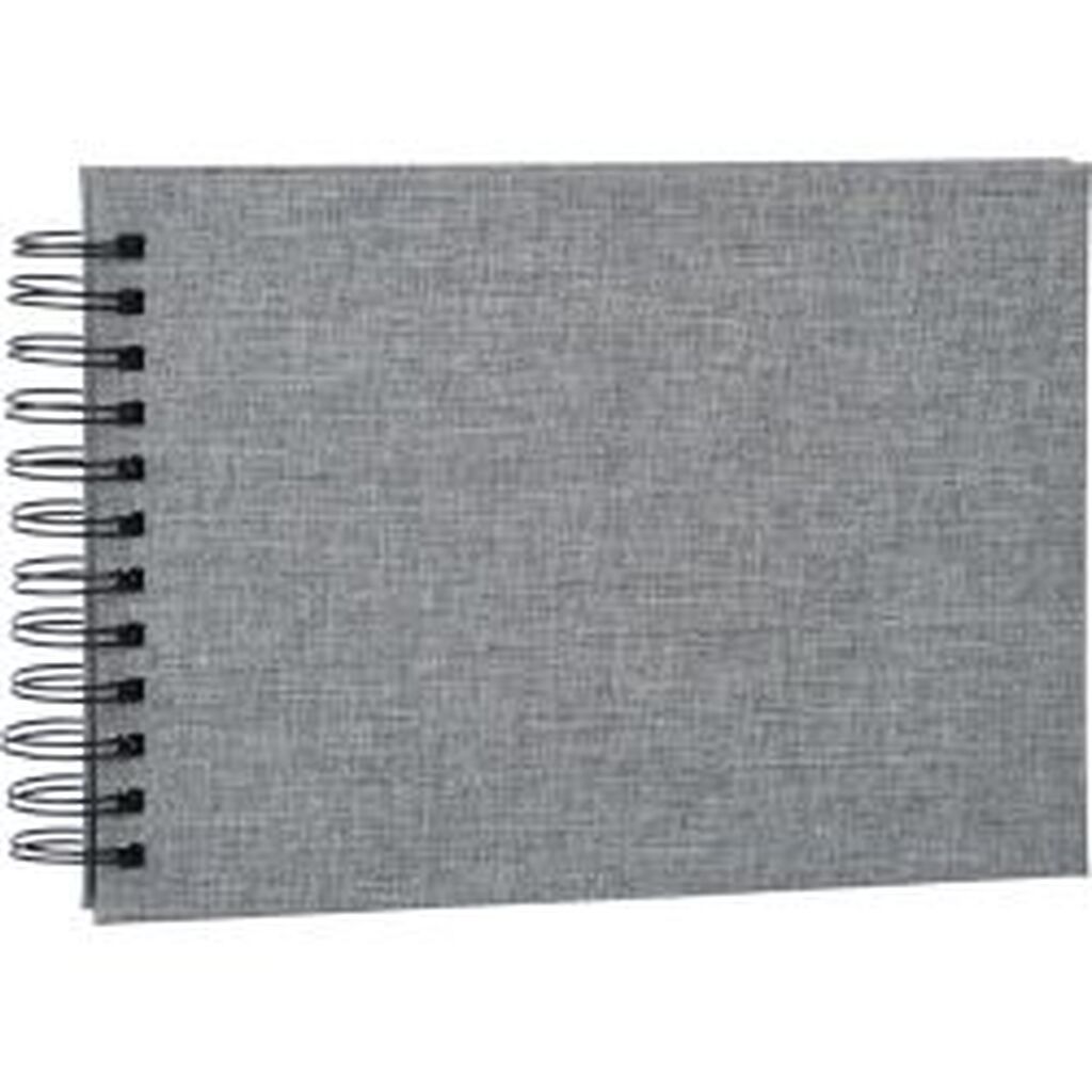 Focus Essence Wire-O 23x17 Grey w. black sheets