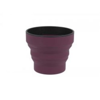 Lifeventure Silicone Ellipse Flexi-mug, Purple - Krus