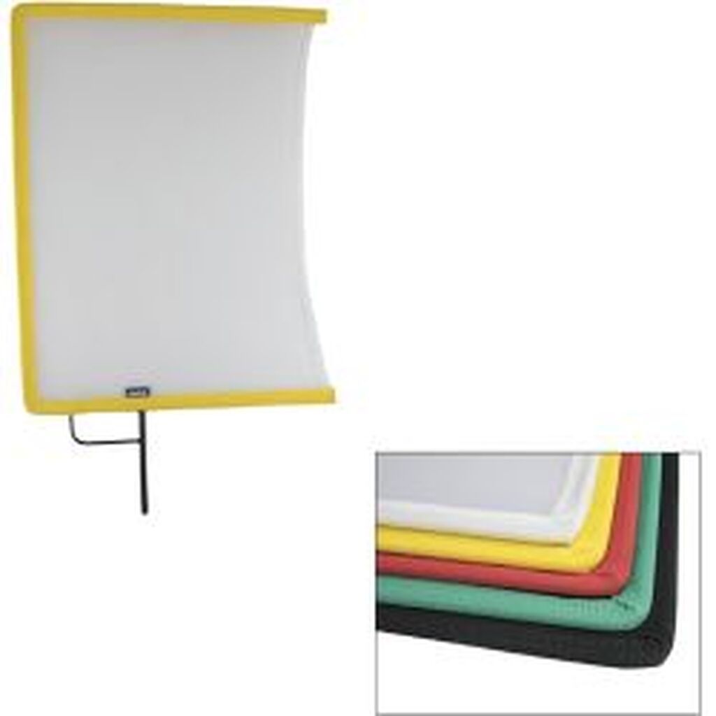 Kupo KT-2436OW 24x 36 Open End Flag Frame - White Artificial Silk - Tilbehør til kamera