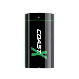 Coast CR123 3V USB-C genopladeligt batteri 1100mAh (4 stk.)
