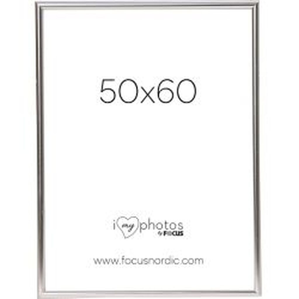 Focus Can-Can Shiny Silver 50x60 - Ramme