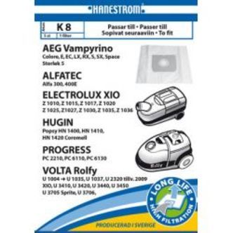 Hanestroem Vacuum Cleaner Bags K8