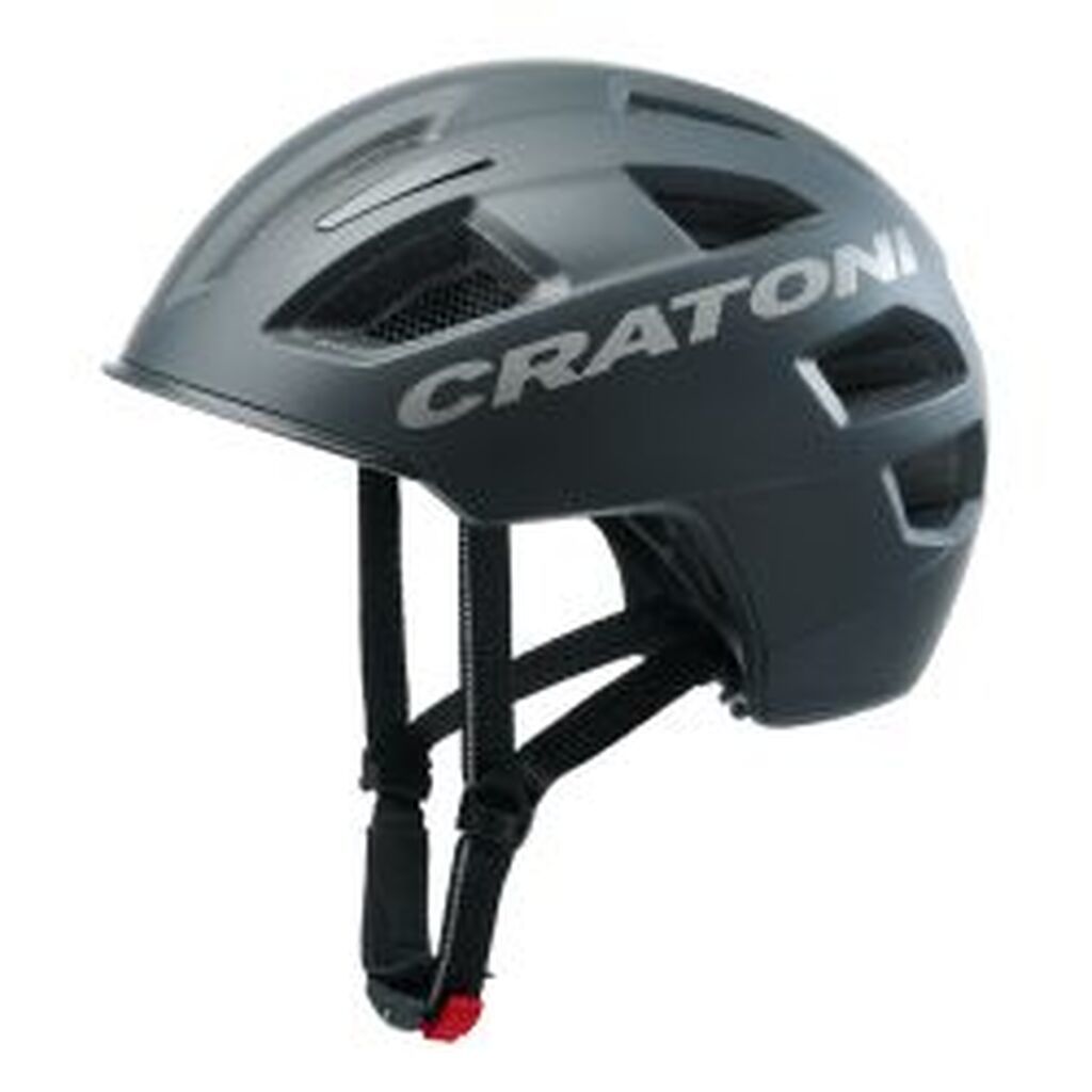 Cratoni C-pure - Black matt - Str. M-L (58-61 cm) - Cykelhjelm