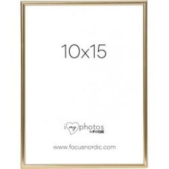 Focus Can-Can Shiny Gold 10x15 - Ramme