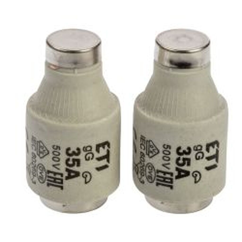 Nordicquality Sikring Diazed Dz3 35a, 2 Stk