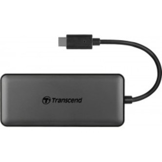 Transcend Cardreader TS-HUB5C 3-port HUB, 1-port PD,SD/microSD - Usb hub