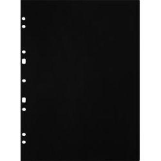Focus Carton Refillsheets for ringbinder A4 Black 30-pack