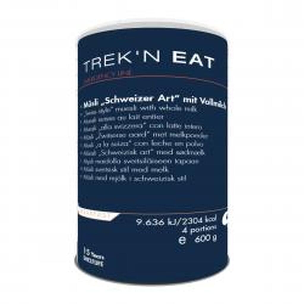 Trek'n Eat Emergency Food Swiss Muesli With Milk - 4 portioner - Mad