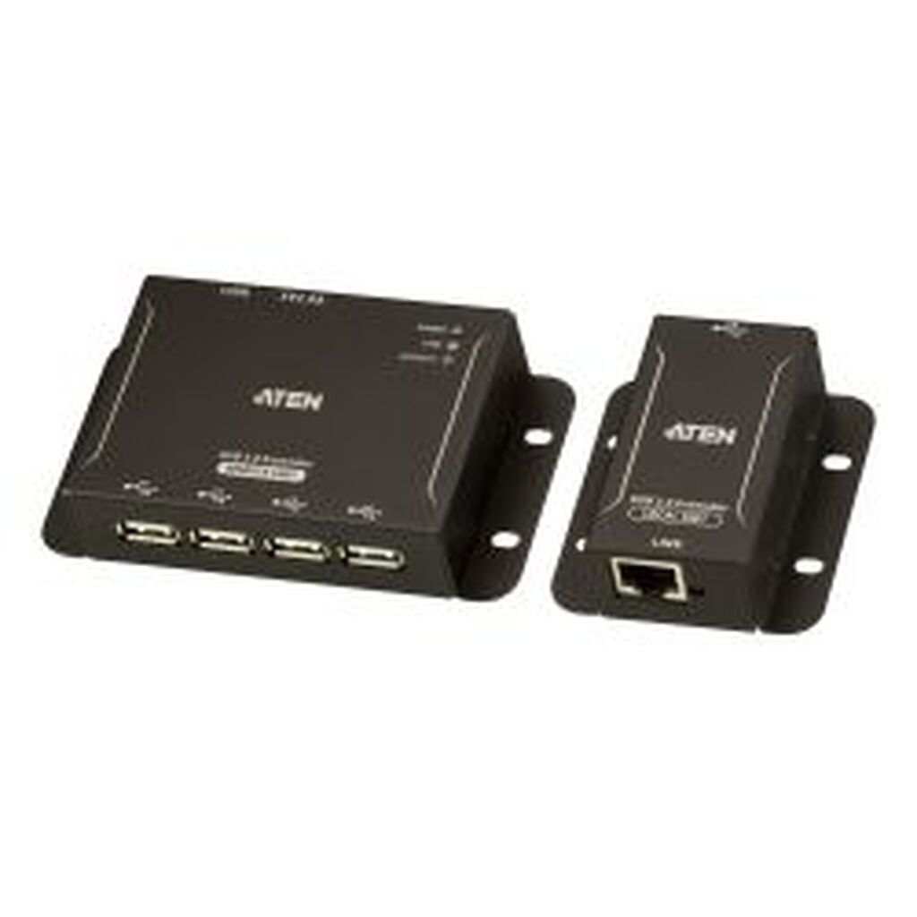 Aten 4-port Usb 2.0 Cat 5 Extender (up To 50m)