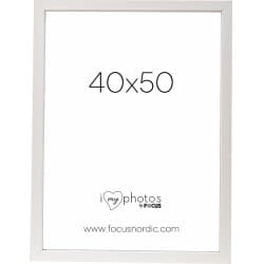 Focus Rock White 40x50 - Ramme