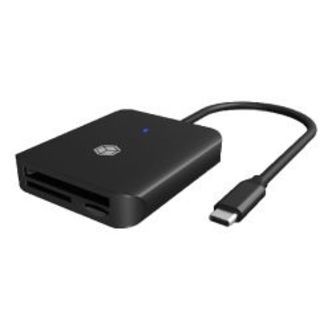 Icy_box 3-port Cardreader With Usb 3.2 (gen 1) Type-cÂ® Interface